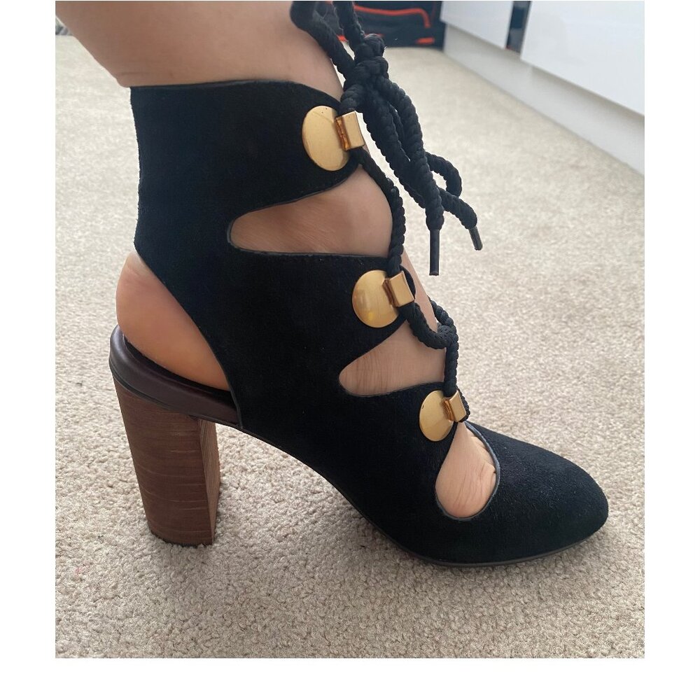 See By Chloe sandals suede size 5.5